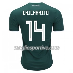 Completo Calcio Messico Chicharito 14 Divisa Prima Mondiali 2018